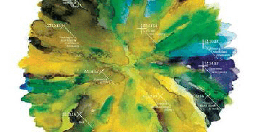 MoodMaps (2014) de Erin Hedrington